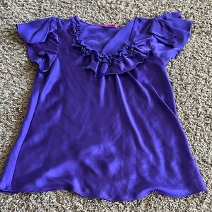 Sunny Leigh Vibrant Purple Blouse